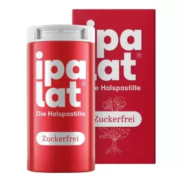 IPALAT Pastilhas para a garganta sem açúcar, 40 unidades