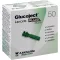 GLUCOJECT Lancetas PLUS 33 G, 50 pcs