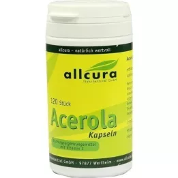 ACEROLA KAPSELN vitamina C natural, 120 unid
