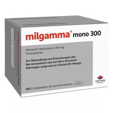 MILGAMMA Comprimidos revestidos por película mono 300, 100 unidades MILGAMMA Comprimidos revestidos por película mono 300, 100 unidades