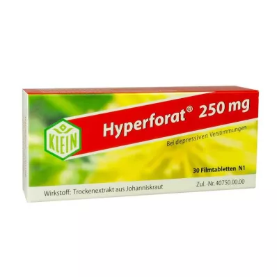 HYPERFORAT Comprimidos revestidos por película de 250 mg, 30 unidades HYPERFORAT Comprimidos revestidos por película de 250 mg, 30 unidades