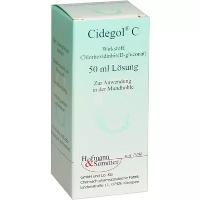 soluçãoCIDEGOL C, 50 ml