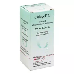 soluçãoCIDEGOL C, 50 ml