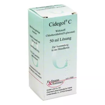 soluçãoCIDEGOL C, 50 ml soluçãoCIDEGOL C, 50 ml