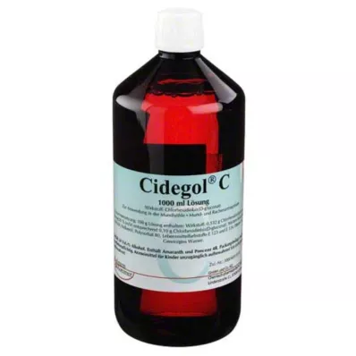 soluçãoCIDEGOL C, 1000 ml soluçãoCIDEGOL C, 1000 ml