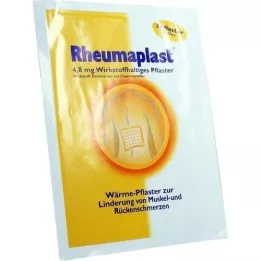 RHEUMAPLAST Adesivo de 4,8 mg contendo o ingrediente ativo, 2 unidades