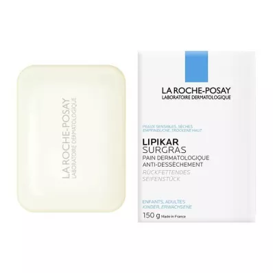 ROCHE-POSAY Sabão em barra Lipikar, 150 g ROCHE-POSAY Sabão em barra Lipikar, 150 g