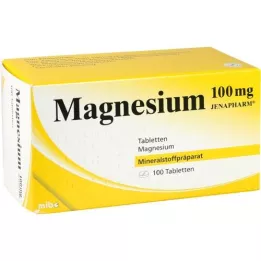MAGNESIUM 100 mg Jenapharm comprimidos, 100 unid