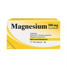 MAGNESIUM 100 mg Jenapharm comprimidos, 100 unid