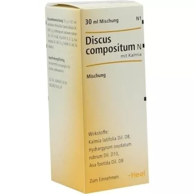 DISCUS compositum N com gotas de Kalmia, 30 ml