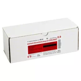 ISOTONISCHE Solução de NaCl 0,9% Eifelfango, 10X100 ml