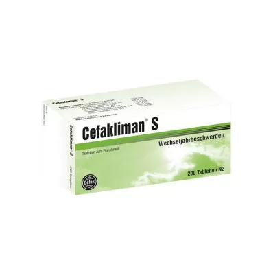 CEFAKLIMAN Comprimidos S, 200 unidades CEFAKLIMAN Comprimidos S, 200 unidades
