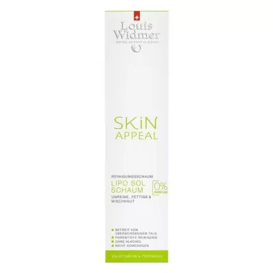 WIDMER Skin Appeal Lipo Sol espuma sem perfume, 150 ml