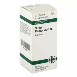 SULFUR PENTARKAN Pastilhas H, 200 unidades