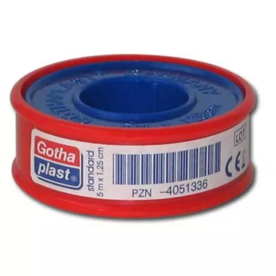 GOTHAPLAST Suporte de agrafos 1,25 cmx5 m, 1 unid