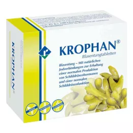 KROPHAN Pastilhas para a bexiga, 100 unidades