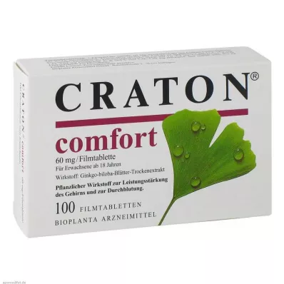 CRATON Comprimidos revestidos por película Comfort, 100 unidades CRATON Comprimidos revestidos por película Comfort, 100 unidades