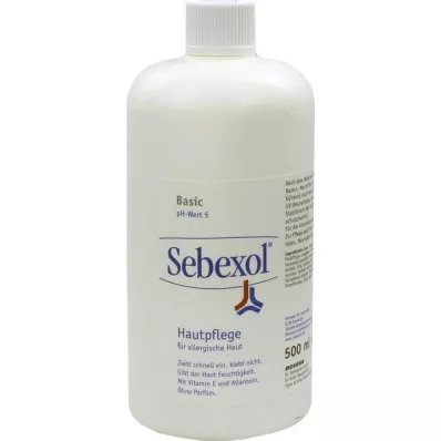 SEBEXOL Emulsão de base da formulação básica, 500 ml SEBEXOL Emulsão de base da formulação básica, 500 ml