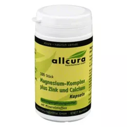 MAGNESIUM KOMPLEX m.Zink+Calcium Capsules, 100 Cápsulas