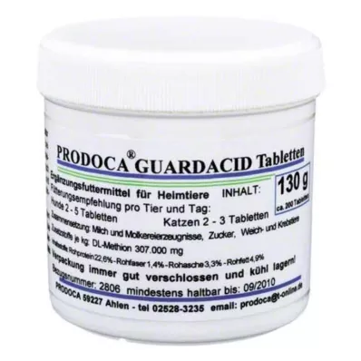 GUARDACID Comprimidos vet., 200 unid GUARDACID Comprimidos vet., 200 unid