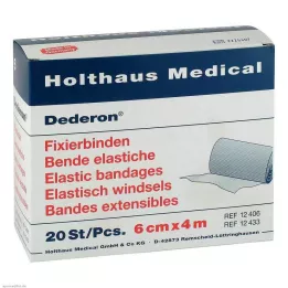 DEDERON Ligaduras de fixação 6 cmx4 m, 20 unidades