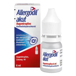 ALLERGODIL colírio para olhos agudos, 6 ml