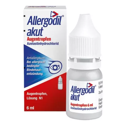 ALLERGODIL colírio para olhos agudos, 6 ml ALLERGODIL colírio para olhos agudos, 6 ml