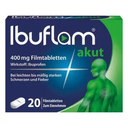 IBUFLAM acute 400 mg comprimidos revestidos por película, 20 unidades