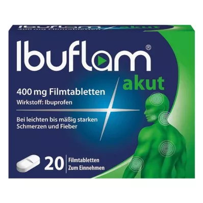IBUFLAM acute 400 mg comprimidos revestidos por película, 20 unidades