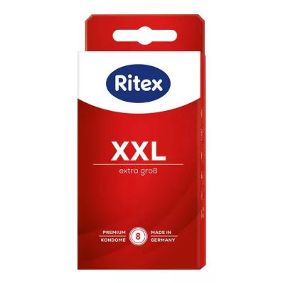 RITEX XXL Preservativos, 8 unidades RITEX XXL Preservativos, 8 unidades