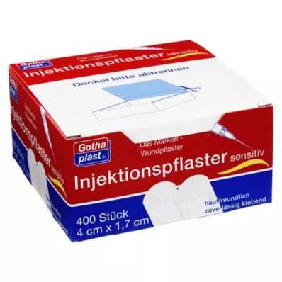 GOTHAPLAST Gesso de injeção sensível 1,7x4 cm, 400 pcs GOTHAPLAST Gesso de injeção sensível 1,7x4 cm, 400 pcs