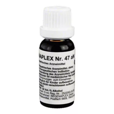 REGENAPLEX N.º 47 aN gotas, 15 ml