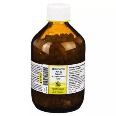 BIOCHEMIE 5 Potassium phosphoricum D 12 comprimidos, 1000 unid BIOCHEMIE 5 Potassium phosphoricum D 12 comprimidos, 1000 unid