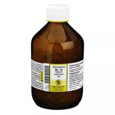 BIOCHEMIE 12 Calcium sulphuricum D 6 Tablets, 1000 Capsules