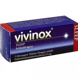 VIVINOX Comprimidos revestidos para dormir, 50 unidades
