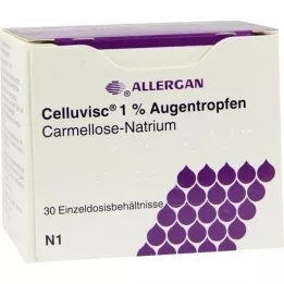 CELLUVISC Colírio a 1%, 30X0,4 ml