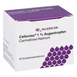 CELLUVISC Colírio a 1%, 30X0,4 ml