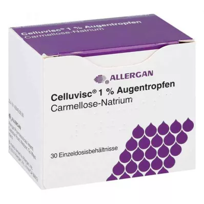 CELLUVISC Colírio a 1%, 30X0,4 ml