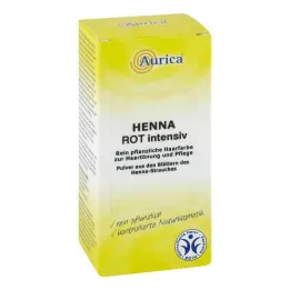 HENNA pó vermelho intenso, 100 g