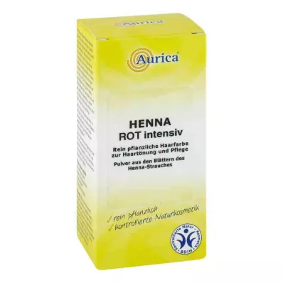 HENNA pó vermelho intenso, 100 g