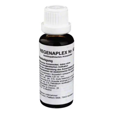 REGENAPLEX N.º 63 aN gotas, 30 ml