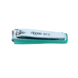 NIPPES Corta-unhas com apanhador de unhas colorido n.º 557B, 1 unid