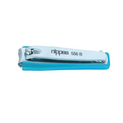 NIPPES Corta-unhas com apanhador de unhas colorido n.º 556B, 1 unidade