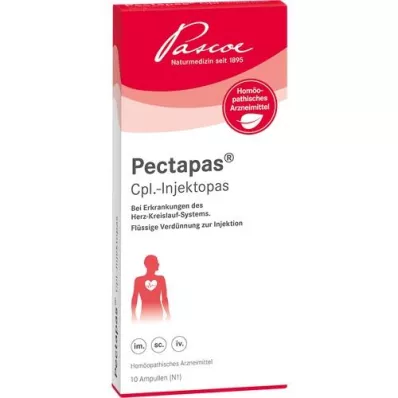 PECTAPAS CPL Ampolas de Injektopas, 10 unid