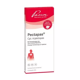 PECTAPAS CPL Ampolas de Injektopas, 10 unid