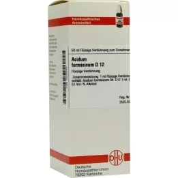 ACIDUM FORMICICUM Diluição D 12, 50 ml