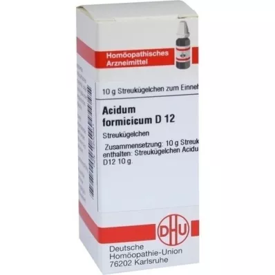 ACIDUM FORMICICUM D 12 glóbulos, 10 g