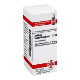 ACIDUM HYDROFLUORICUM C 30 glóbulos, 10 g