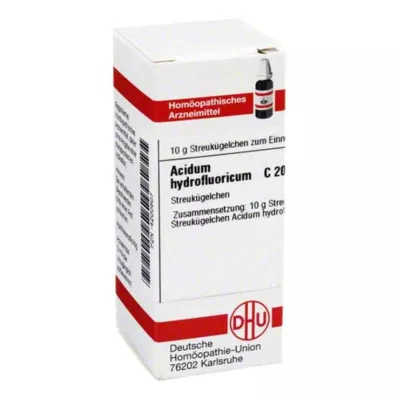 ACIDUM HYDROFLUORICUM C 200 glóbulos, 10 g