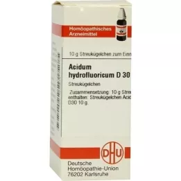 ACIDUM HYDROFLUORICUM D 30 glóbulos, 10 g